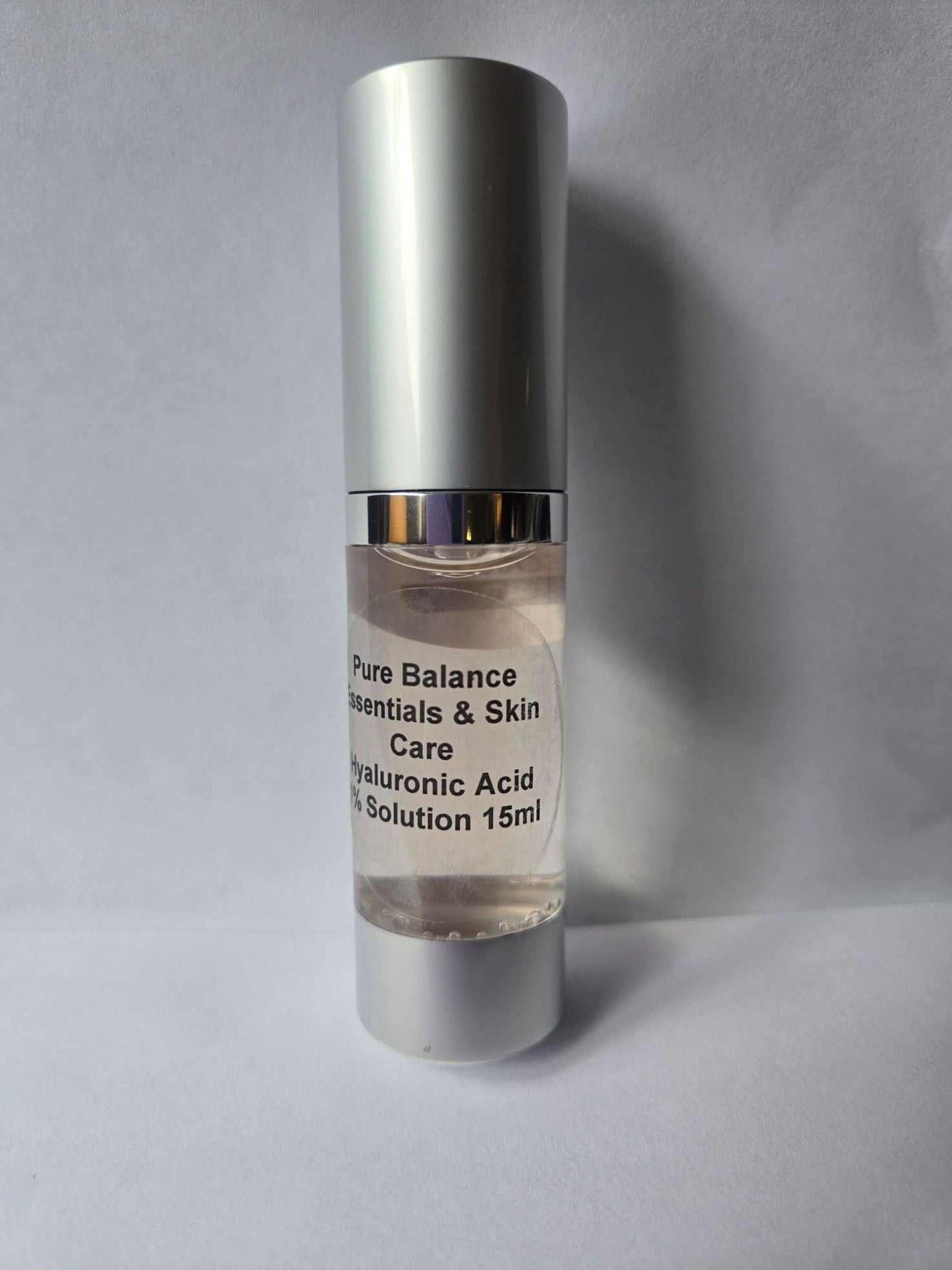 Hyaluronic Acid Moisturizer, 15ml Bottle for Anti-Aging and Skin Hydration.