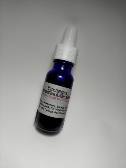 Joint Muscle Relief Oil 30ml in dropper bottle for achy joints and muscles.
