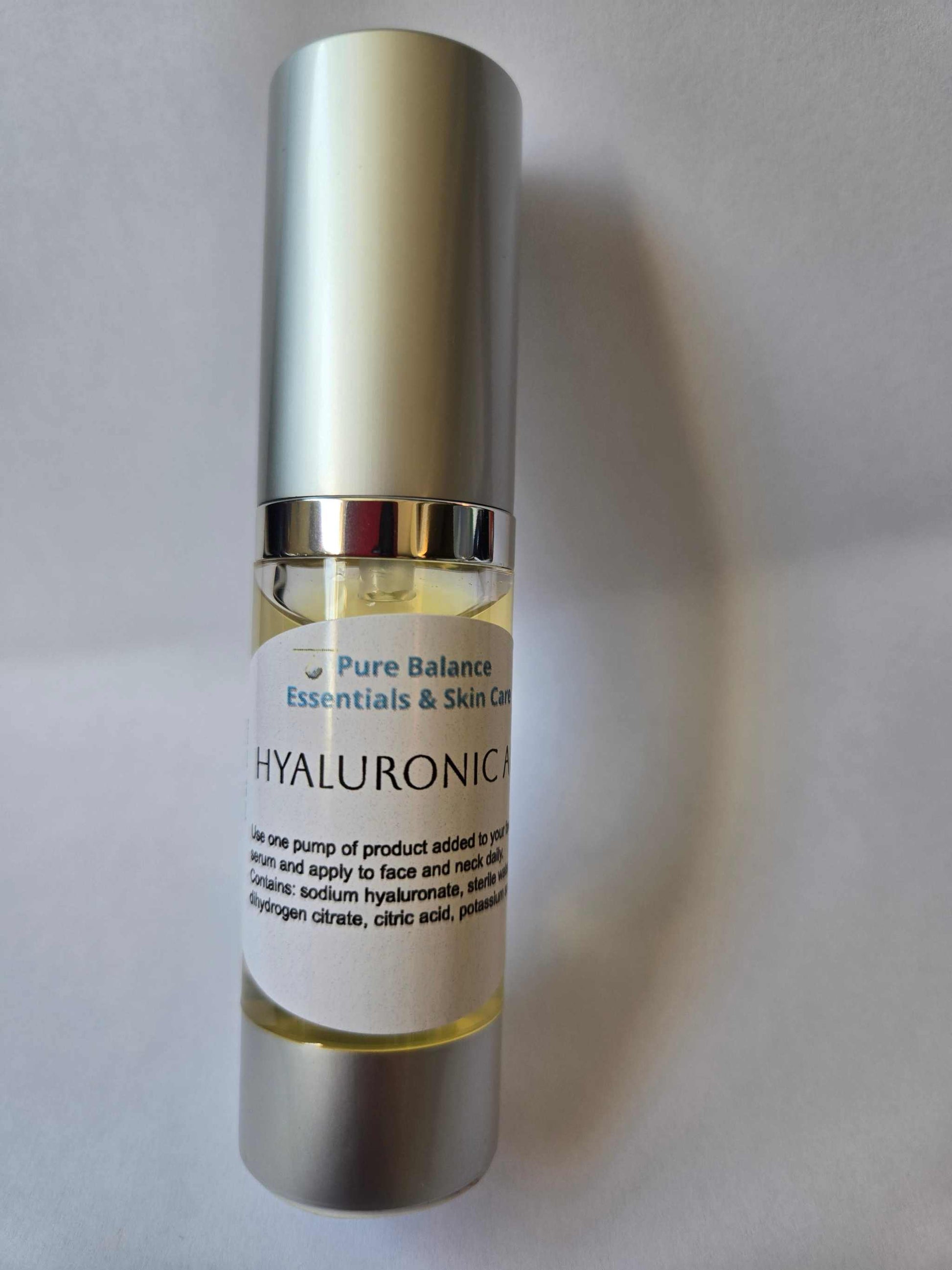 15ml Hyaluronic Acid moisturizer bottle for anti-aging hydration