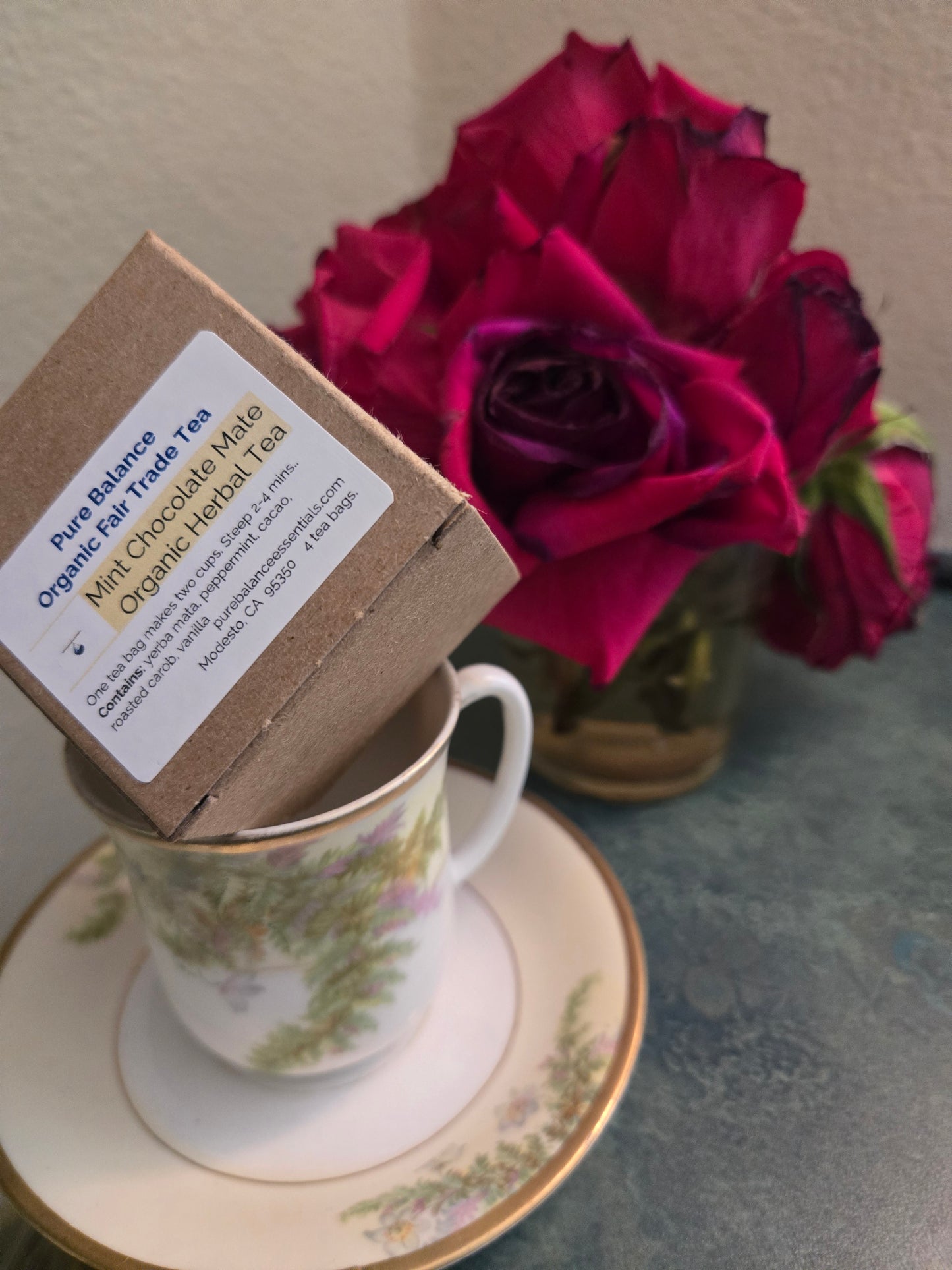 Mint Chocolate Mate Tea